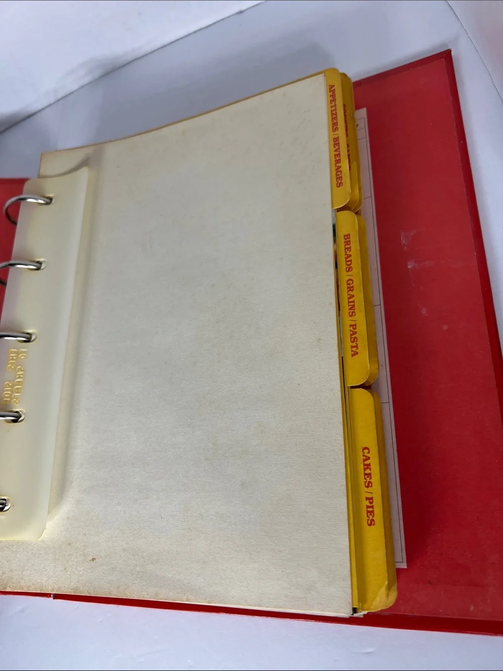 Betty Crocker Cookbook - Red Cover with Food Photography